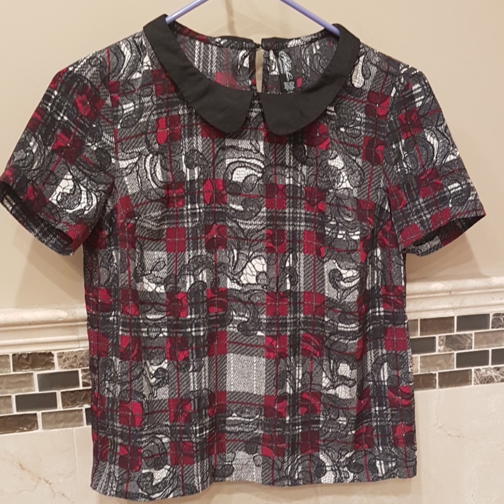 Pretty Little Liar Peterpan Collar Blouse